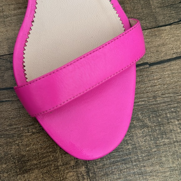 Jcrew Leather Sling Back Kitten heels - Picture 3 of 8